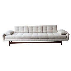 1960s Adrian Pearsall Gondola Sofa, Newly Upholstered Kravet Performance Fabric