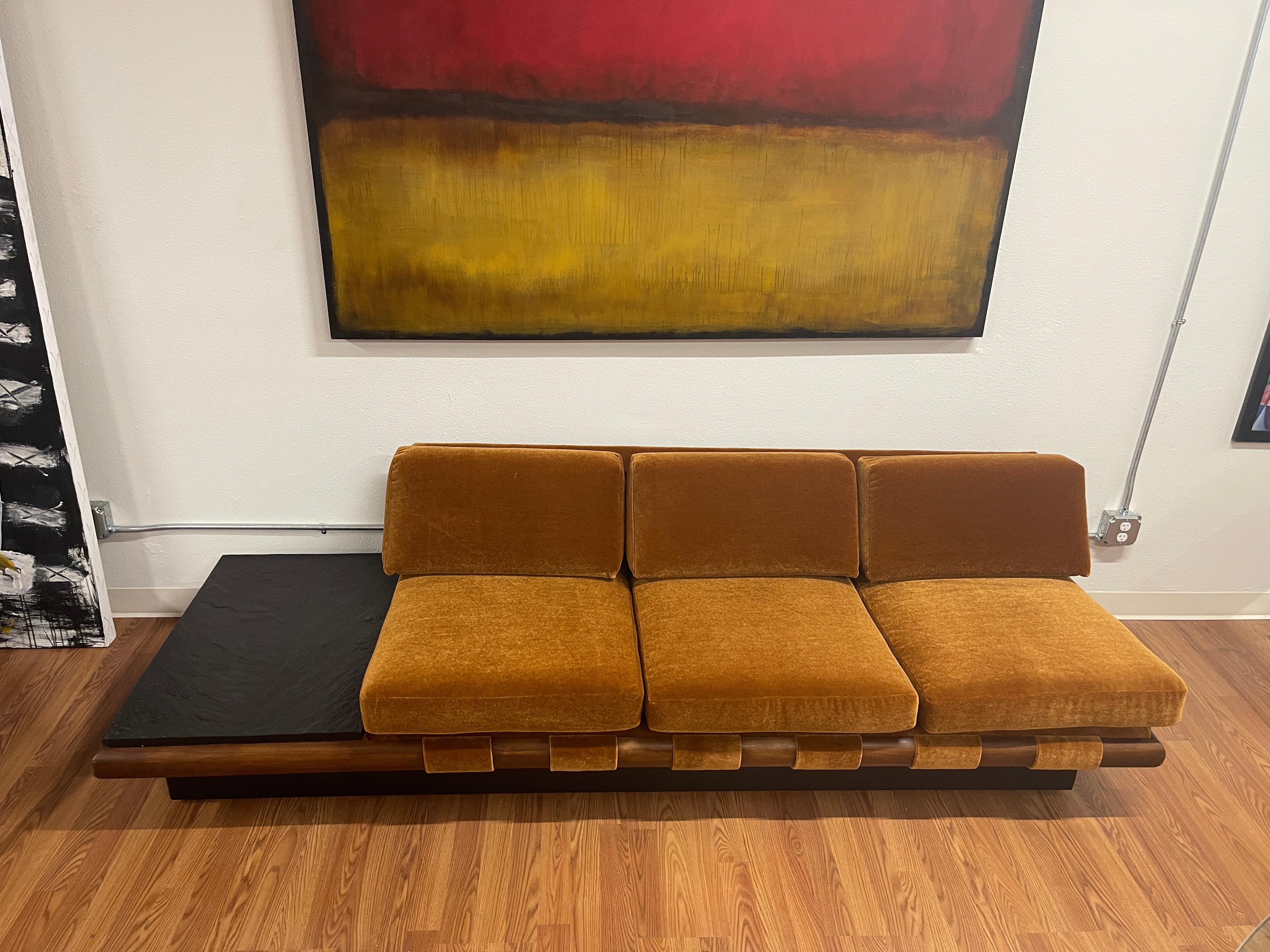 vintage mid century sectional