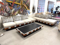 1960’s Adrian Pearsall Sectional Sofa Set with Matching Cocktail Table