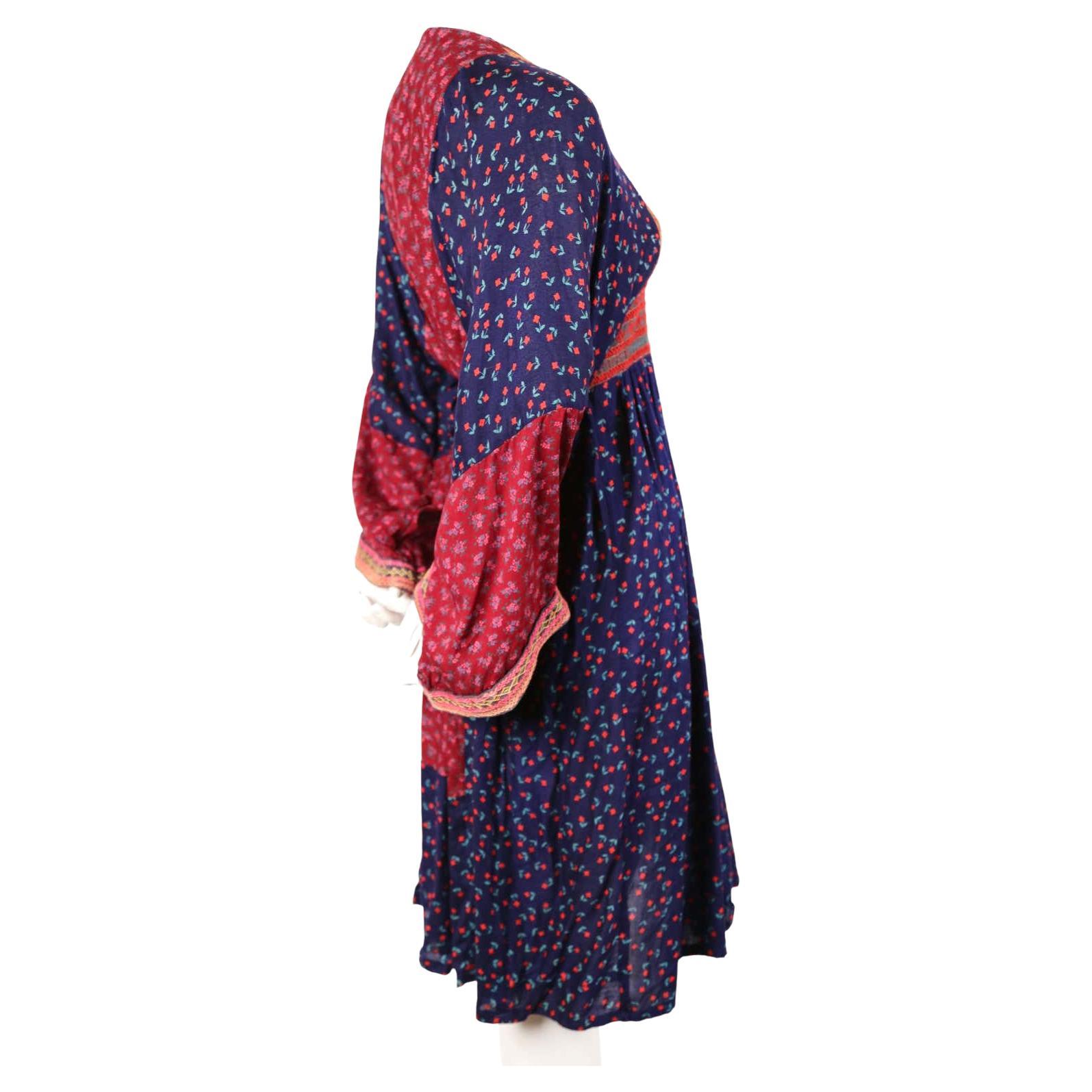 vintage afghan dress