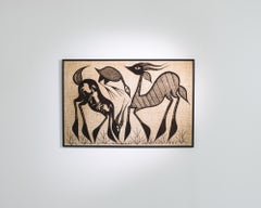 1960s African Korhogo Cloth