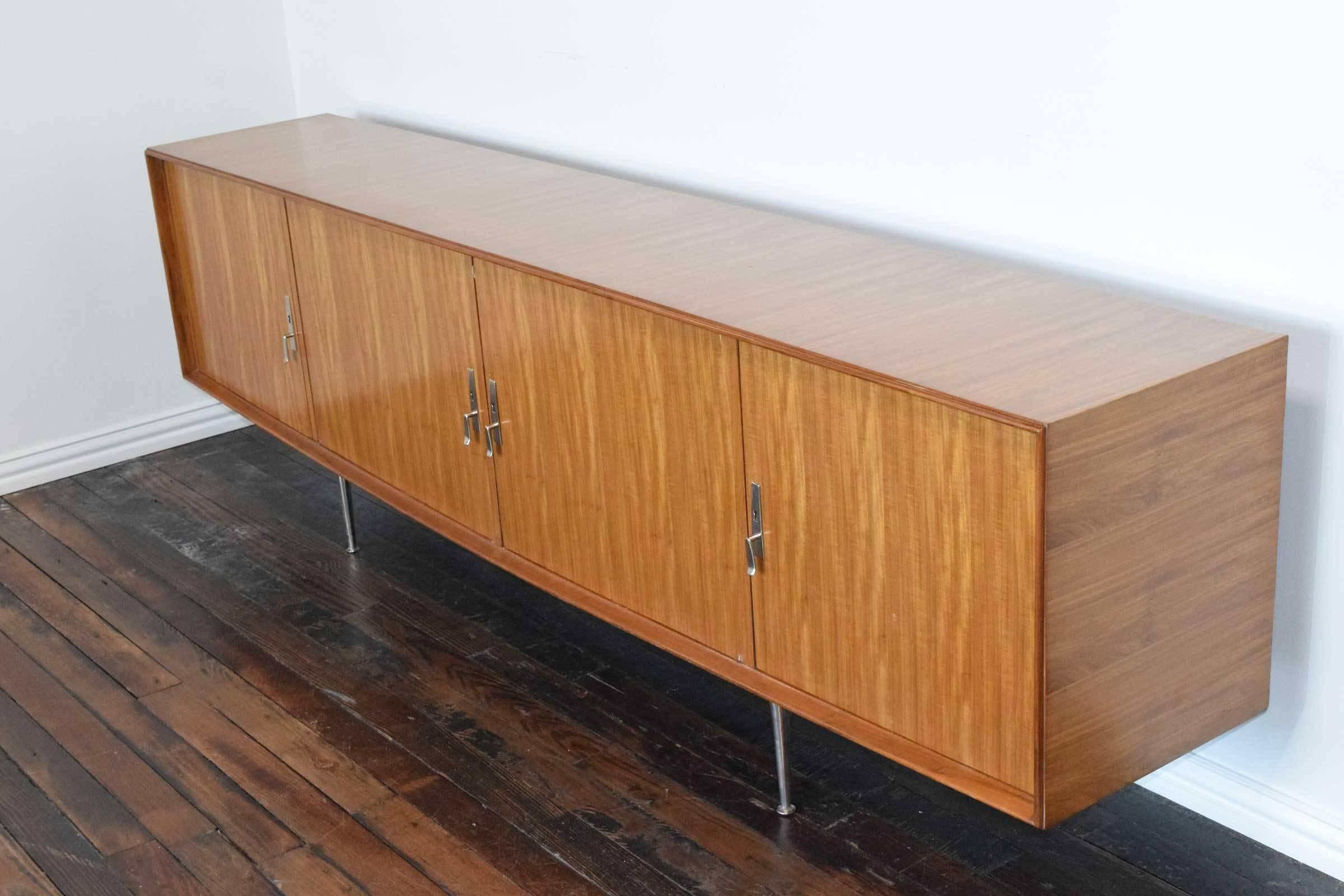 1960s African Mahogany Sideboard In Good Condition In Dallas, TX