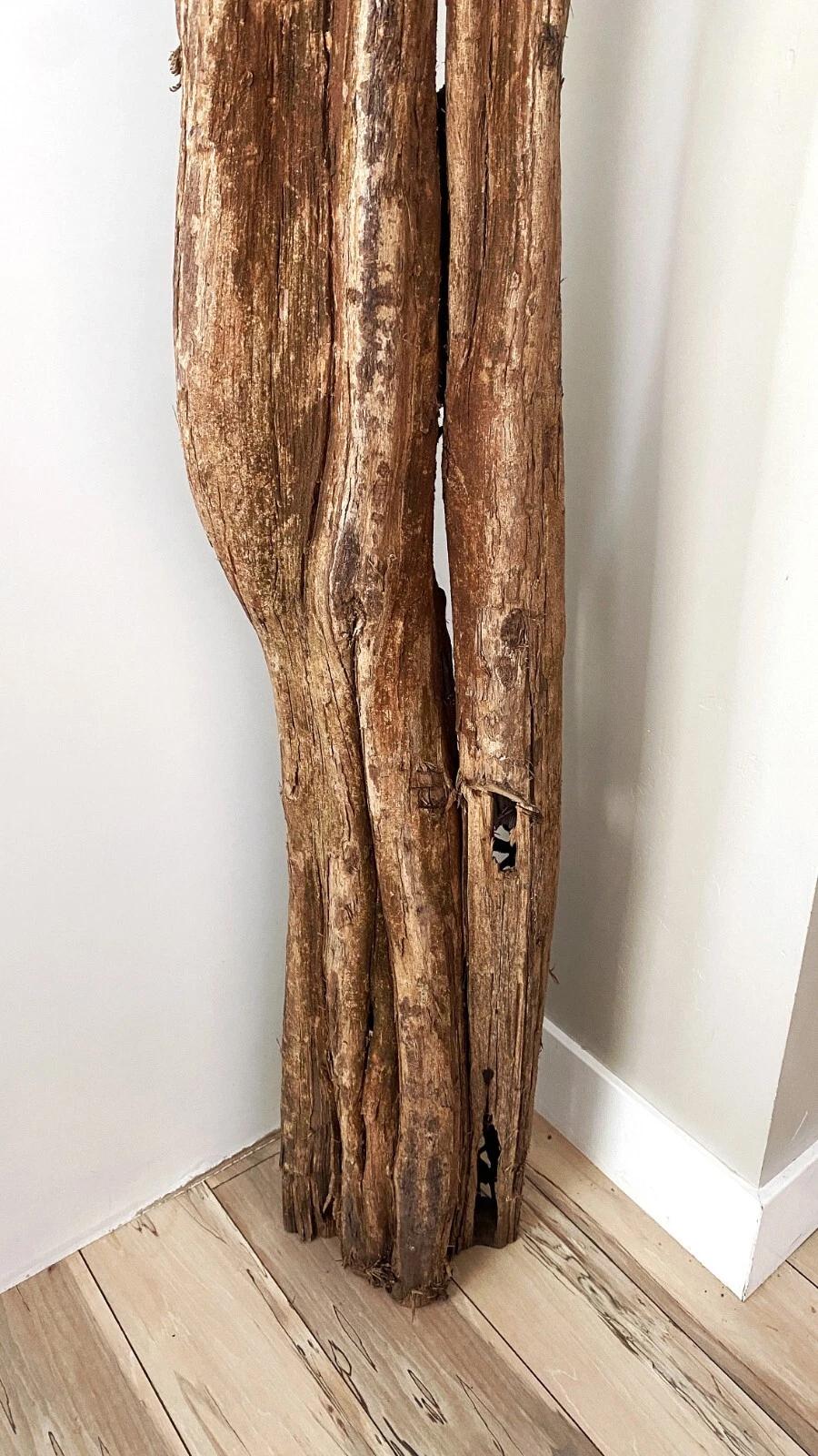 1960's African Makonde Ebony Tree of Life Art Sculpture XL for Wall Art Display en venta 5