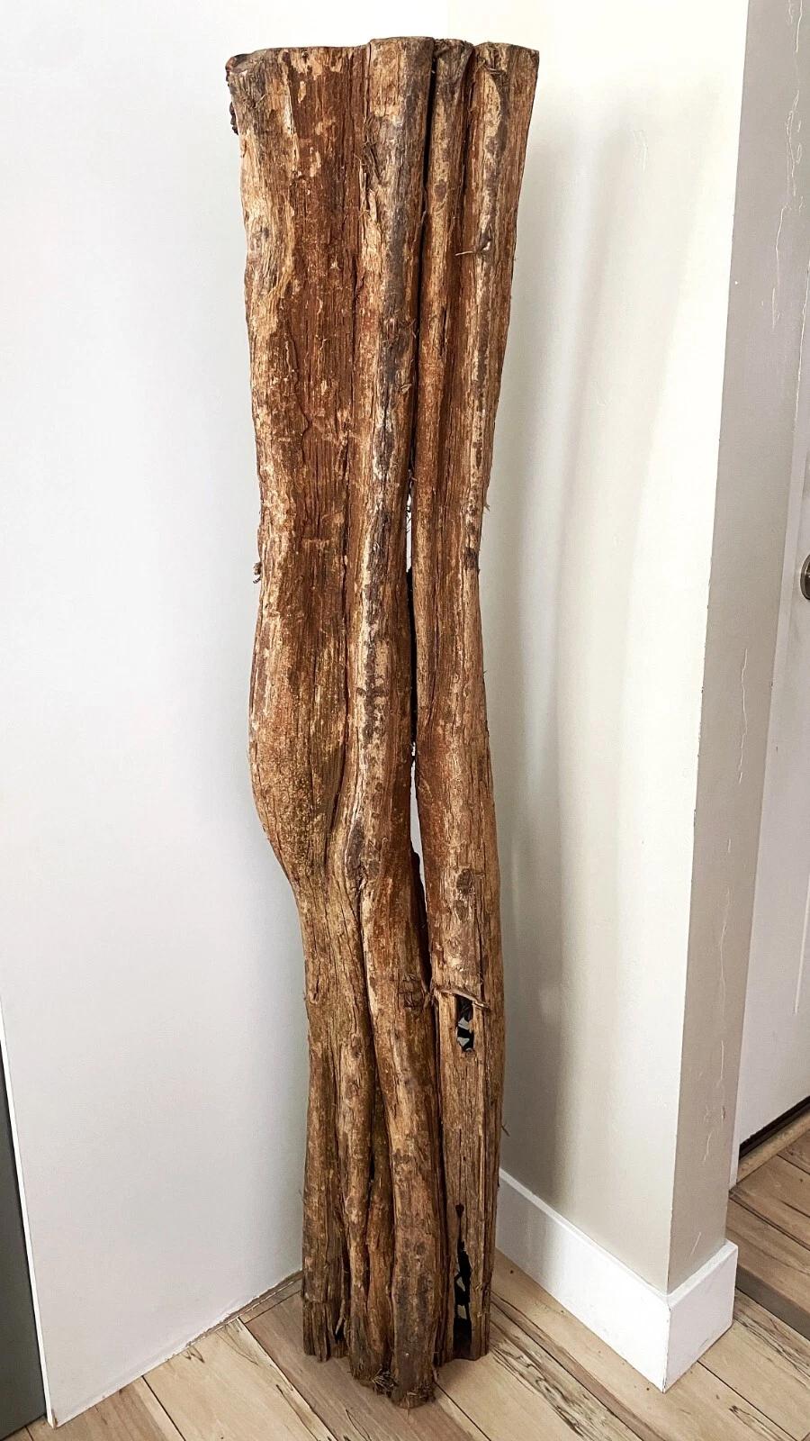 1960's African Makonde Ebony Tree of Life Art Sculpture XL for Wall Art Display en venta 2