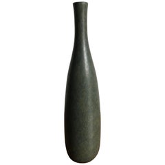 1960s Agne Aronsson Scandinavian Stoneware Vase for Bjärrum Studio 