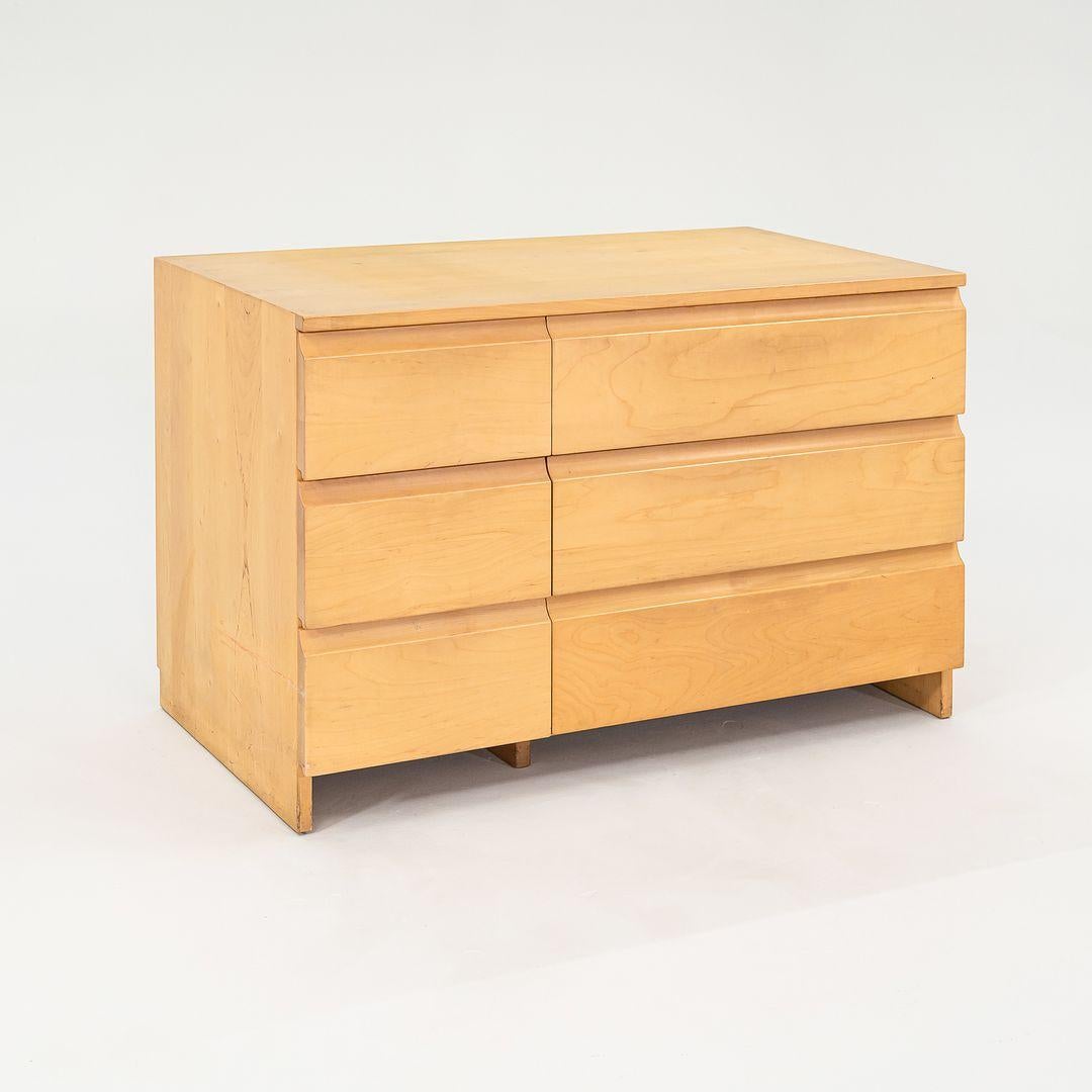 Modern 1960s Aino and Alvar Aalto for Artek 6-Drawer Dresser in Finnish Birch