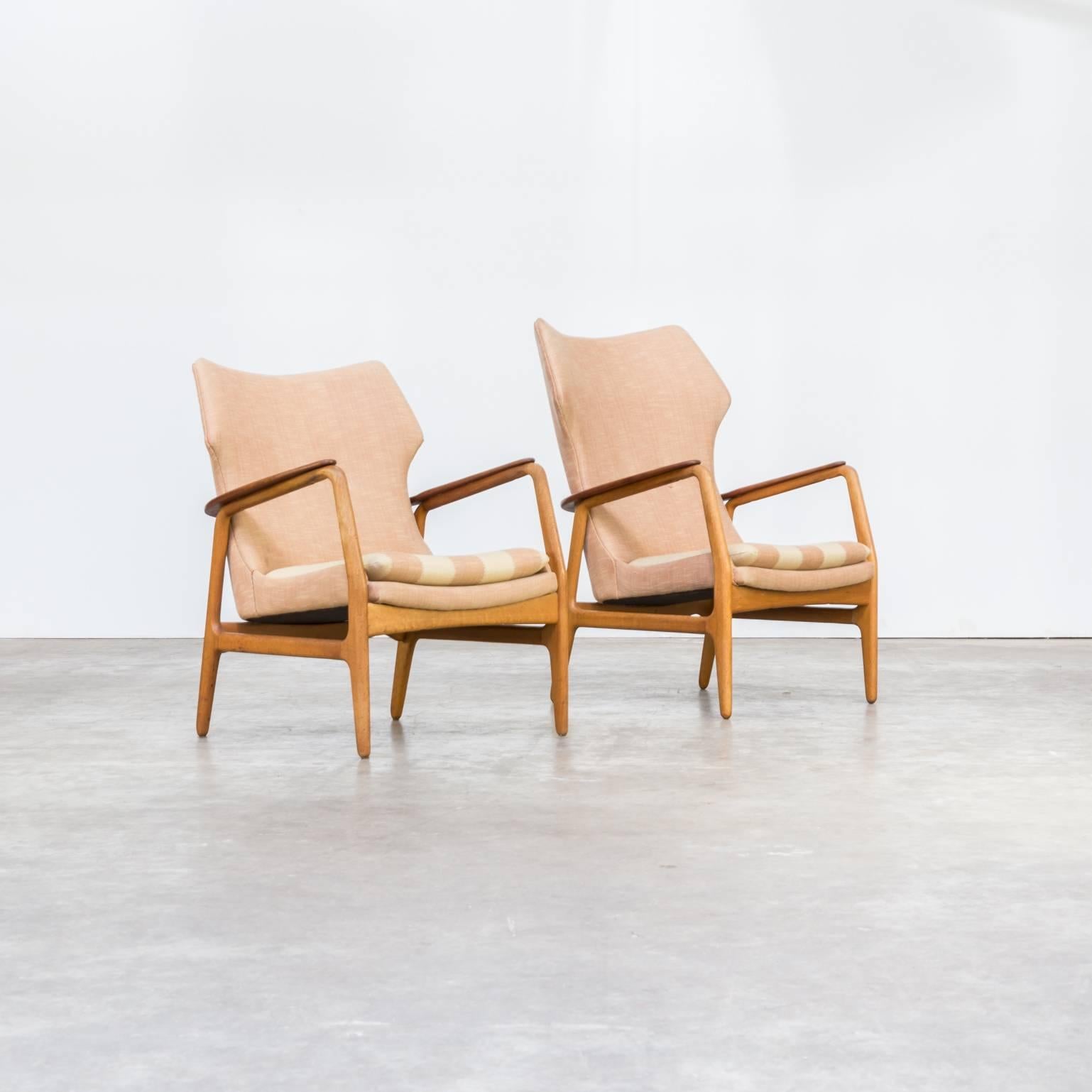 Mid-20th Century 1960s Aksel Bender Madsen Fauteuils for Bovenkamp Set of Two For Sale