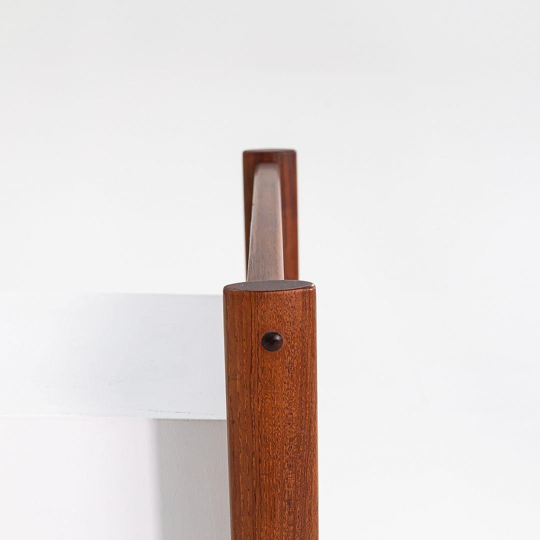 Milieu du XXe siècle 1960s Aksel Kjersgaard Danish Rectangular Wall Mirror in Teak 27 x 40 Inches en vente