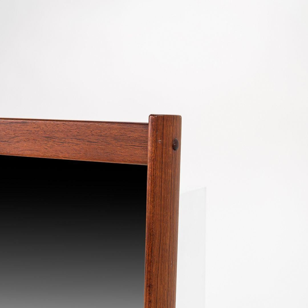 1960s Aksel Kjersgaard Danish Rectangular Wall Mirror in Teak 27 x 40 Inches en vente 1
