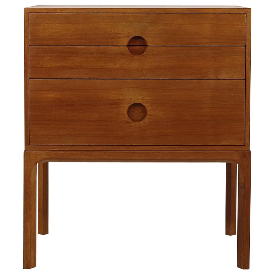 1960s Aksel Kjersgaard Vintage Teak Chest of Drawers, Danish Modern, Sideboard