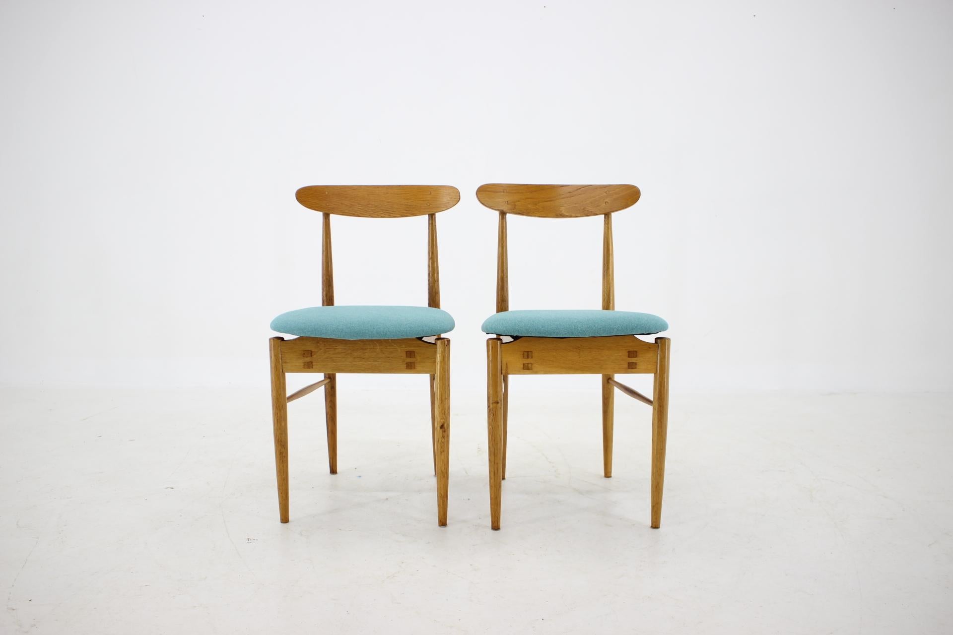Mid-20th Century 1960s Alan Fuchs Rare Dining Chairs for ULUV, Czechoslovakia For Sale