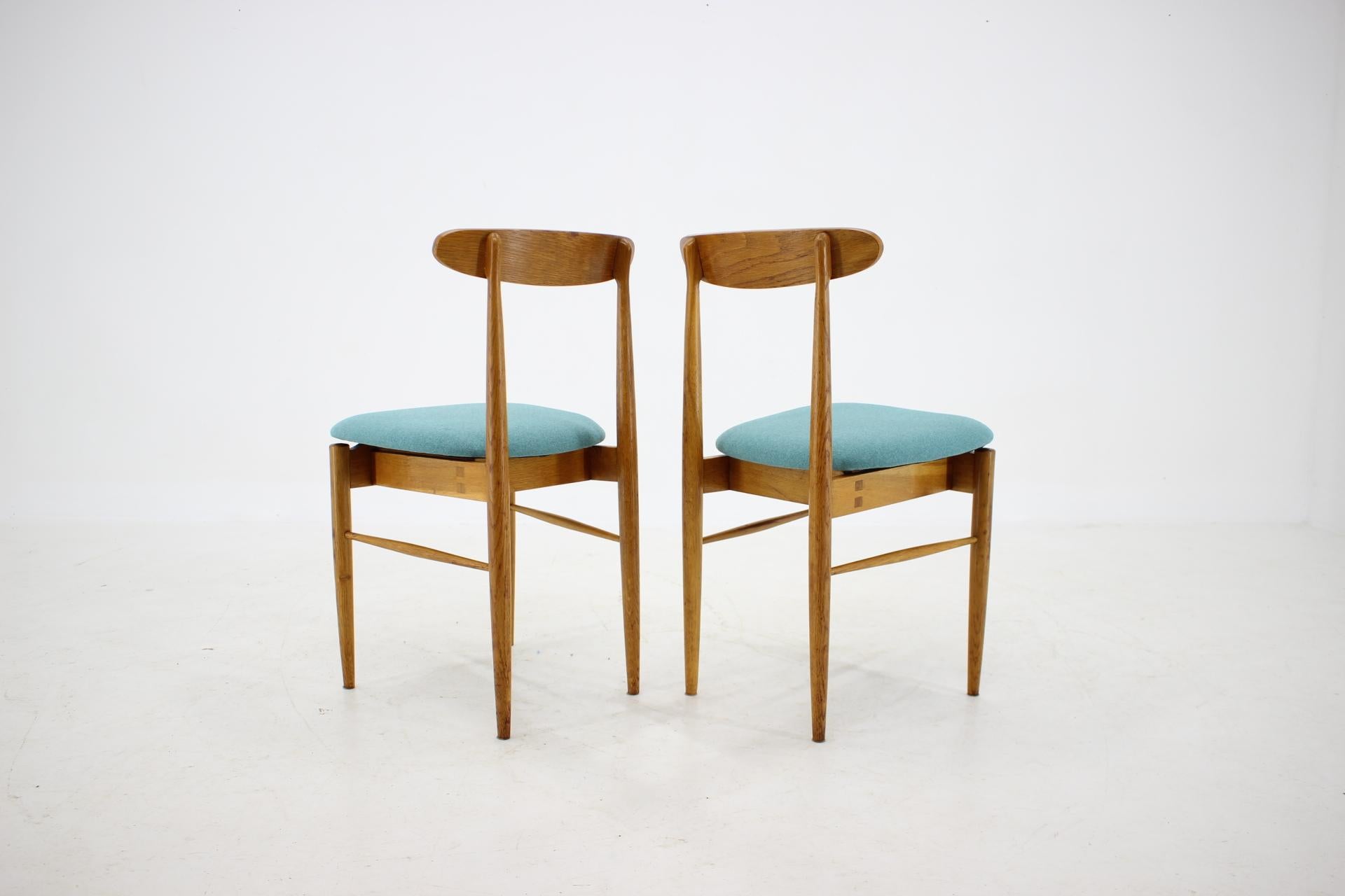 1960s Alan Fuchs Rare Dining Chairs for ULUV, Czechoslovakia For Sale 2