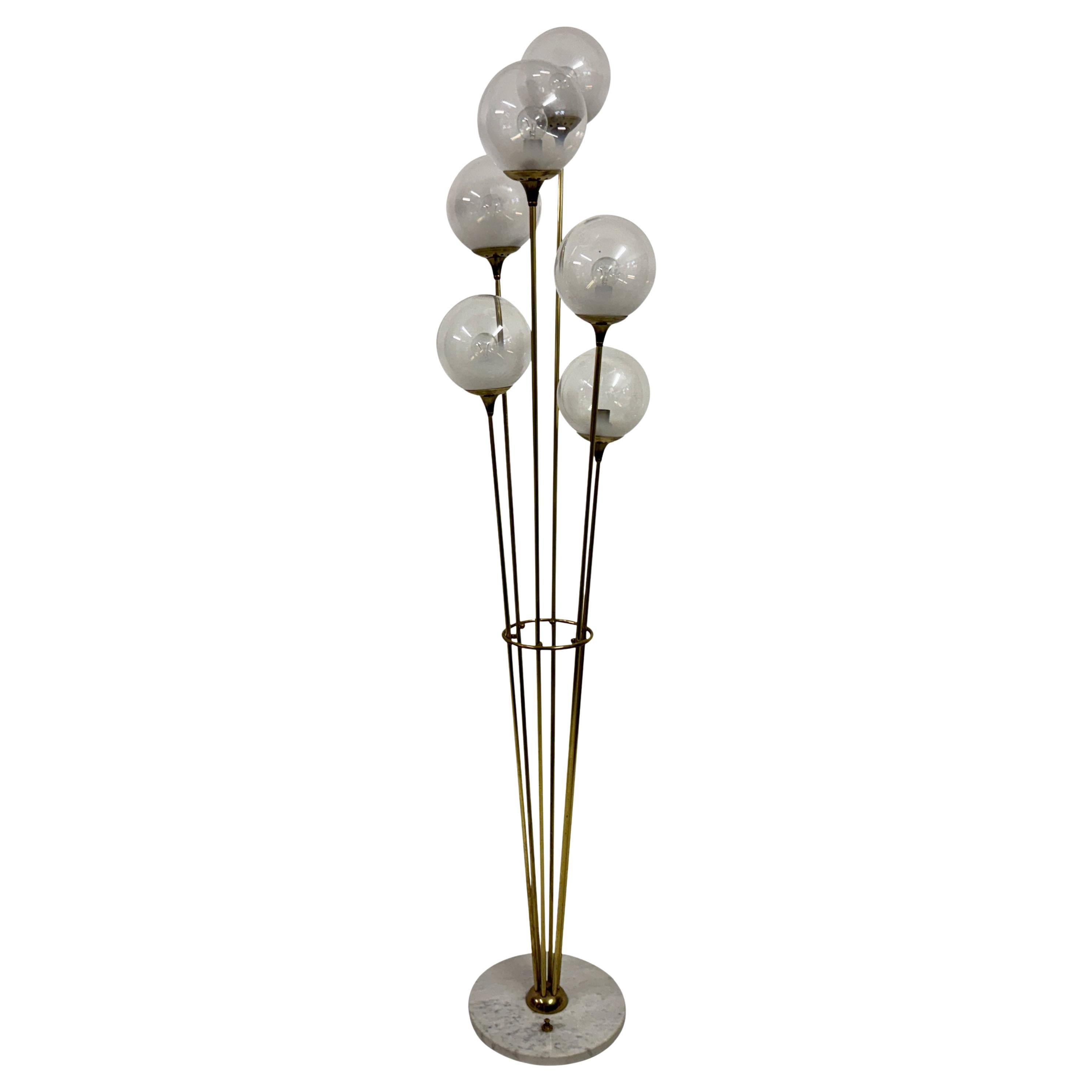 1960s 'Alberello' Floor Lamp by Stilnovo, Italy