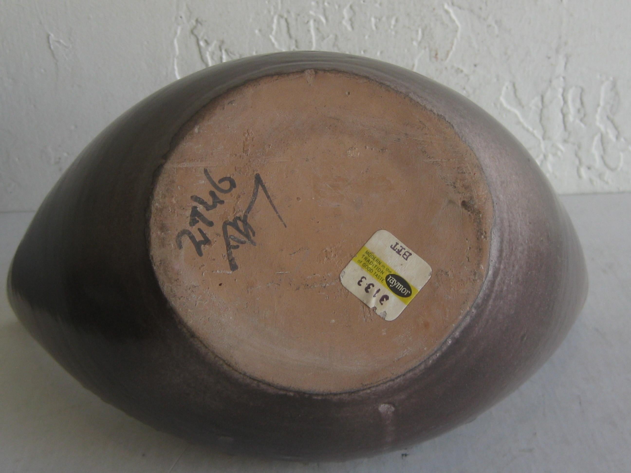 1960's Aldo Londi Bitossi for Raymor Italy Abstract Ceramic Pottery Bird Vase 7
