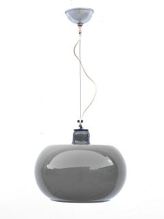 Lampada da soffitto in vetro Alessandro Pianon Lumenform Italia del 1960