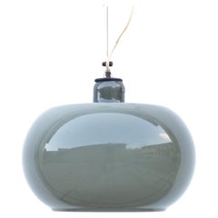 1960s Alessandro Pianon Lumenform Italy Ceiling Lamp in Glass