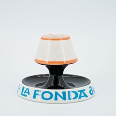 1960s Alexander Girard Ashtray La Fonda Del Sol Restaurant NYC New York City MCM