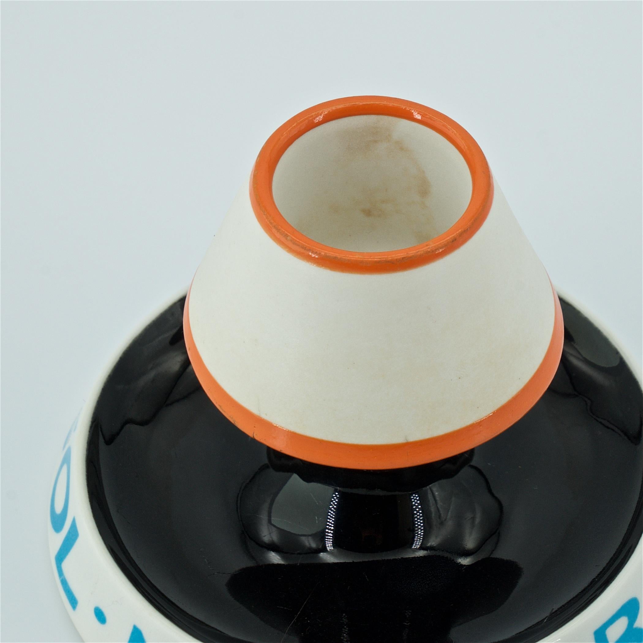 1960s Alexander Girard Ashtray La Fonda Del Sol Restaurant NYC New York City Mod In Good Condition In Hyattsville, MD