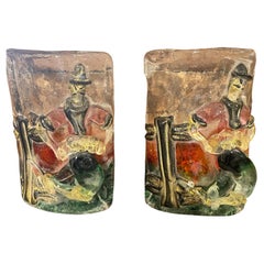 1960s Alfredo Barbini Mid-Century Modern Brass and Murano Glass Wall Sconces