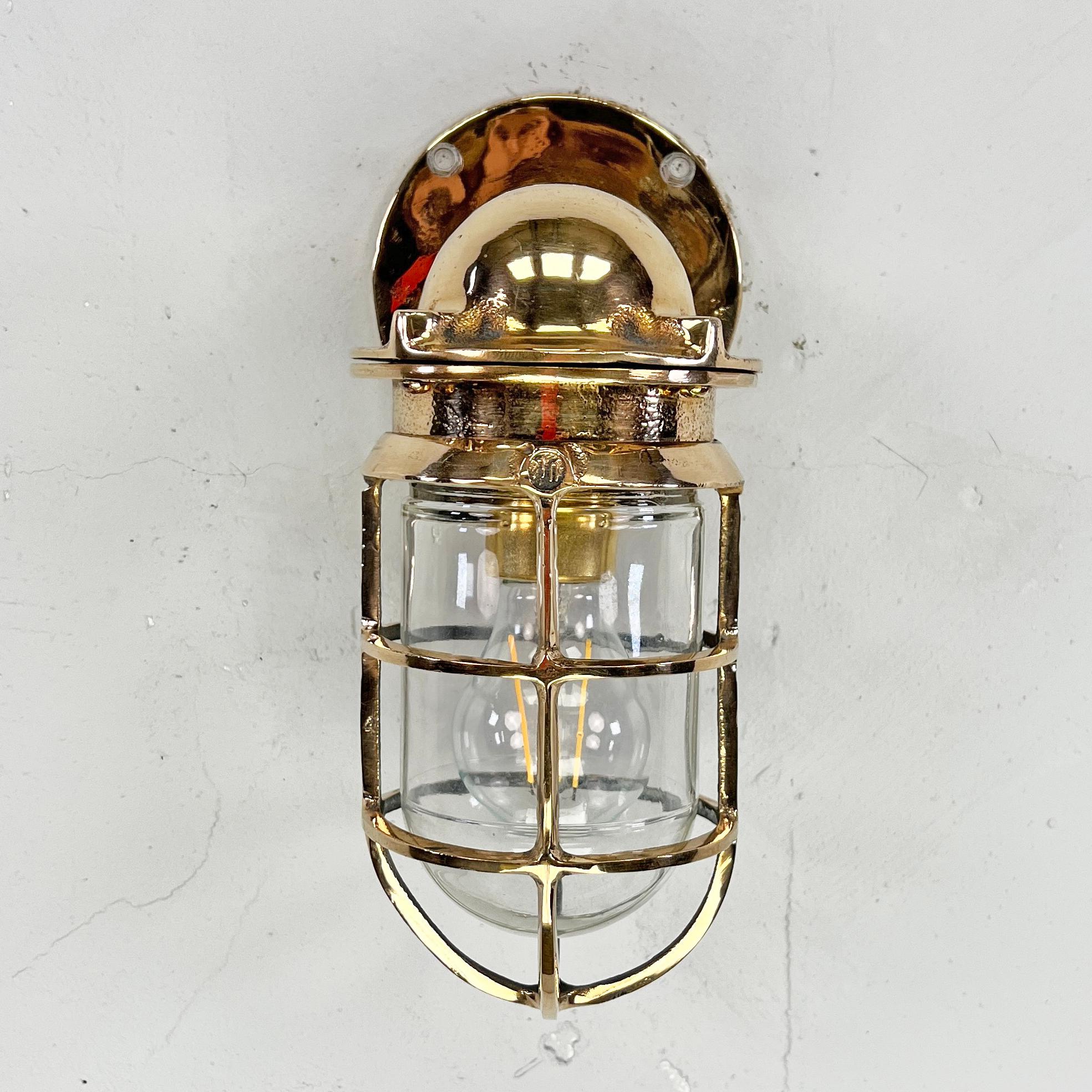 The Oceanic bronze wall light is ideal for creating industrial style interiors. Vintage industrial wall fixtures reclaimed from decommissioned cargo ships and professionally restored compatible with LED light bulbs and ready to install. 
These
