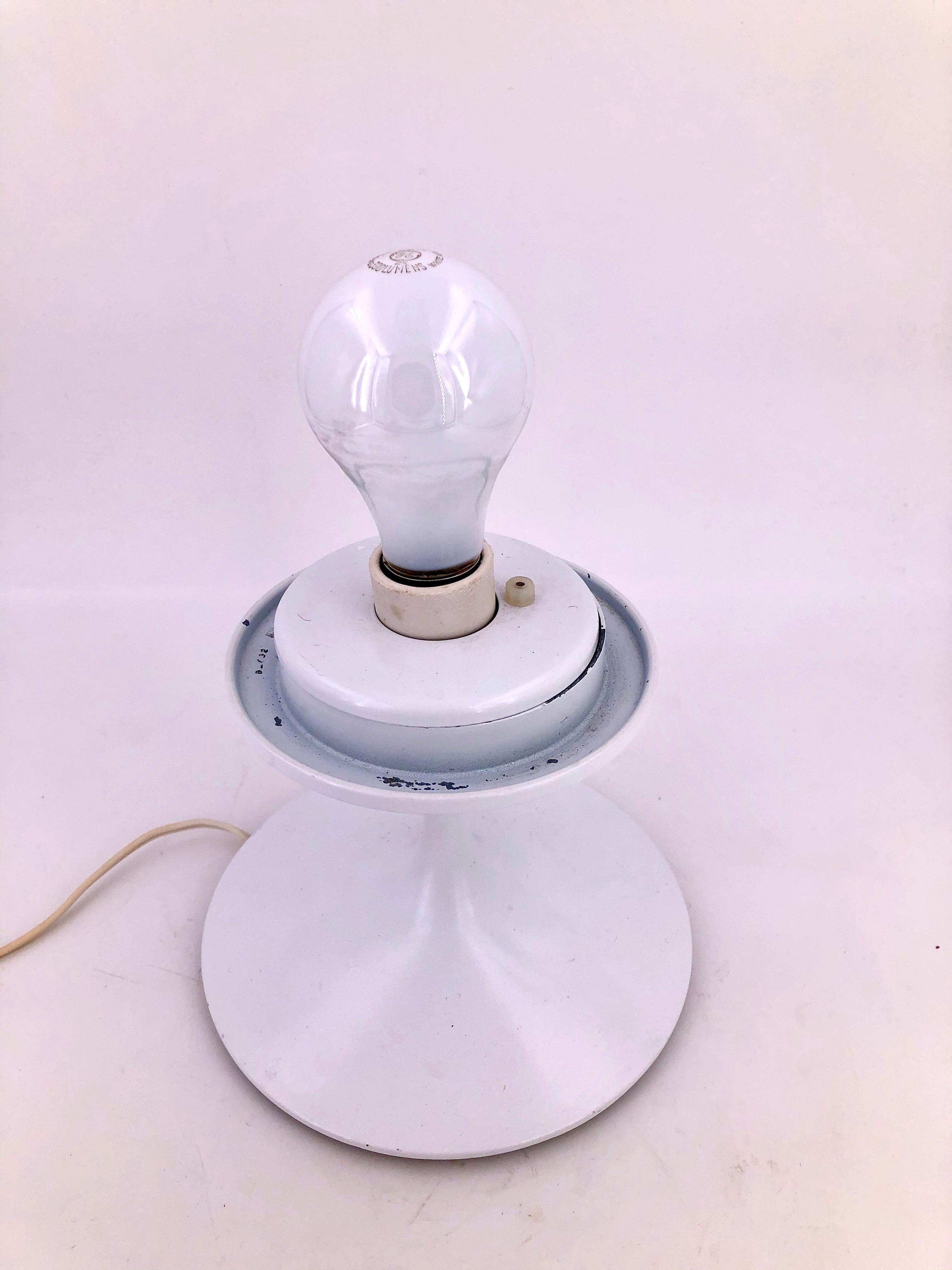 20th Century 1960s American Modern Table Lamp Designed by Bill Curry for Design Line Stemlite