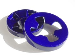 Cendrier en poterie italienne de l'ère spatiale Angelo Mangiarotti pour Brambilla des années 1960