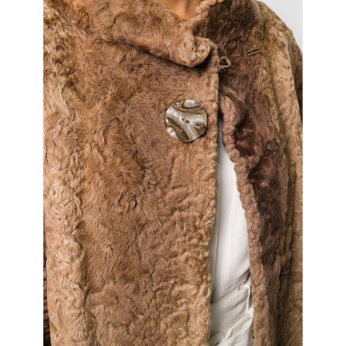 1960s A.N.G.E.L.O. Vintage Cult Persian Fur Coat In Excellent Condition In Lugo (RA), IT