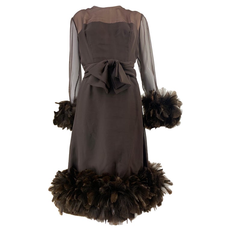 sachin and babi light blue dress Palmira dress in chocolate brown