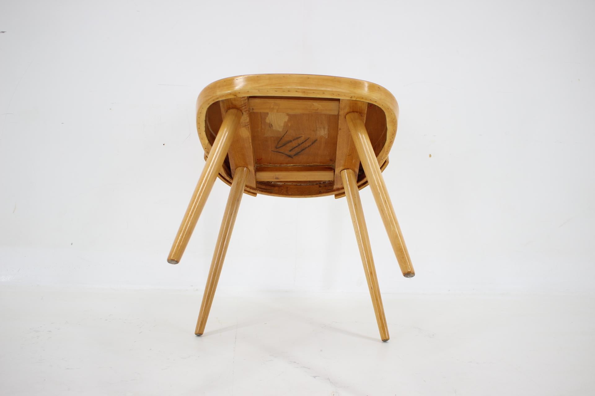 1960s Antoni Suman Chair in Walnut, Czechoslovakia For Sale 3
