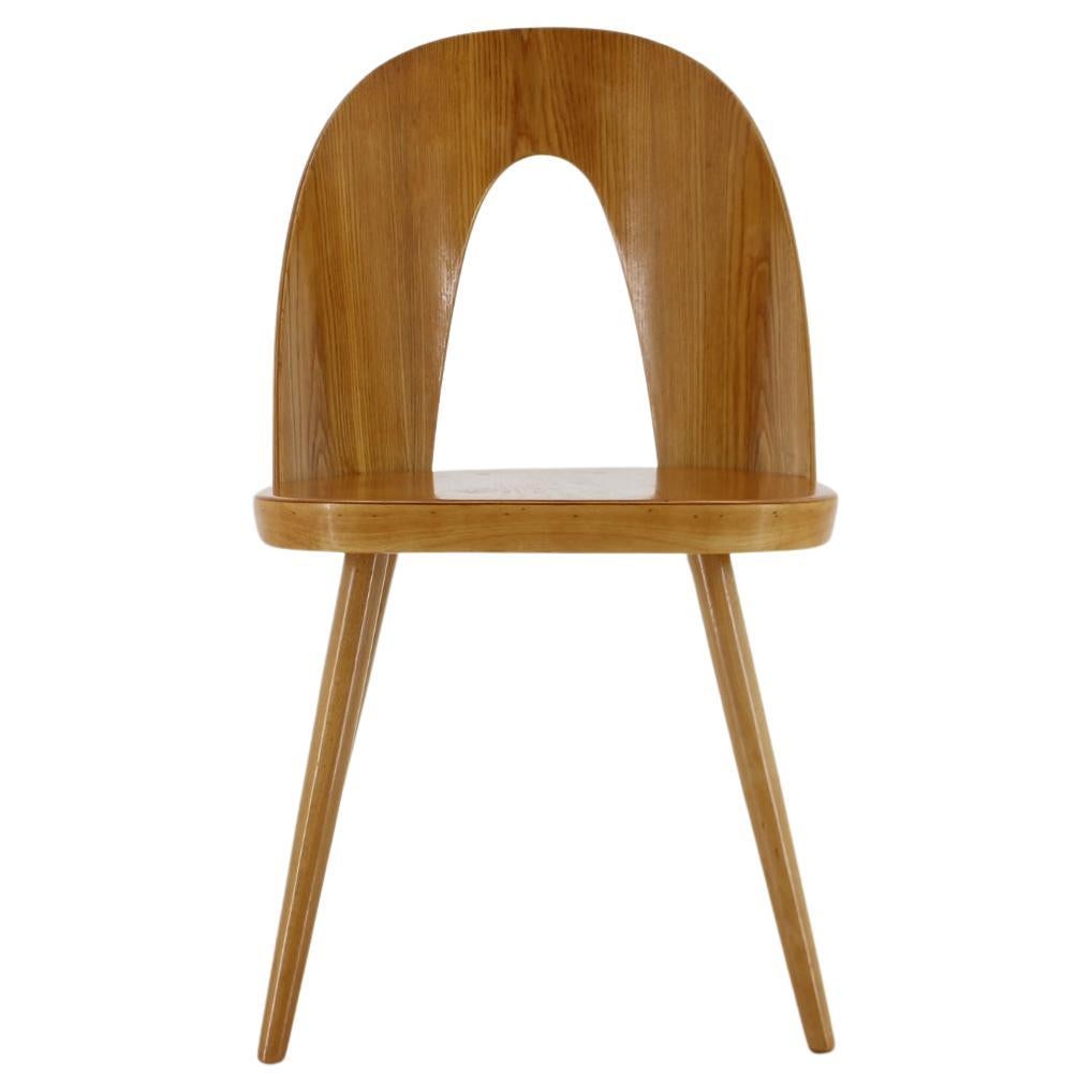 1960s Antoni Suman Chair in Walnut, Czechoslovakia For Sale