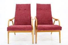 1960s Antonin Suman Pair of Restored Armchairs