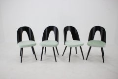 1960s Antonin Suman Set of Four Dining Chairs