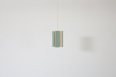 1960's Aqua Mid-Century Model 4101 Pendant Light by J.J.M. Hoogervorst for Anvia