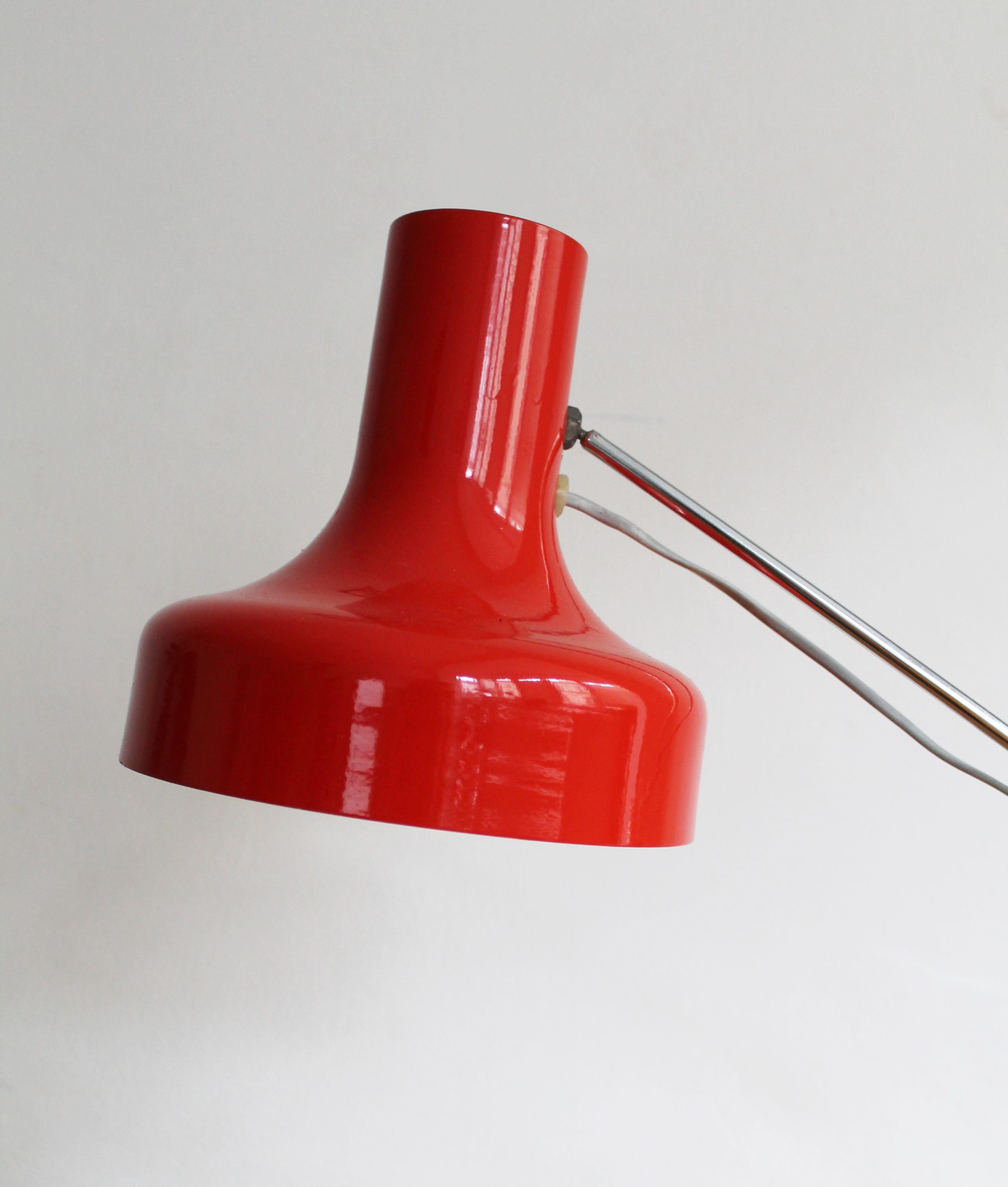 20th Century 1960's Architects desk lamp by Josef Hurka for Napako For Sale