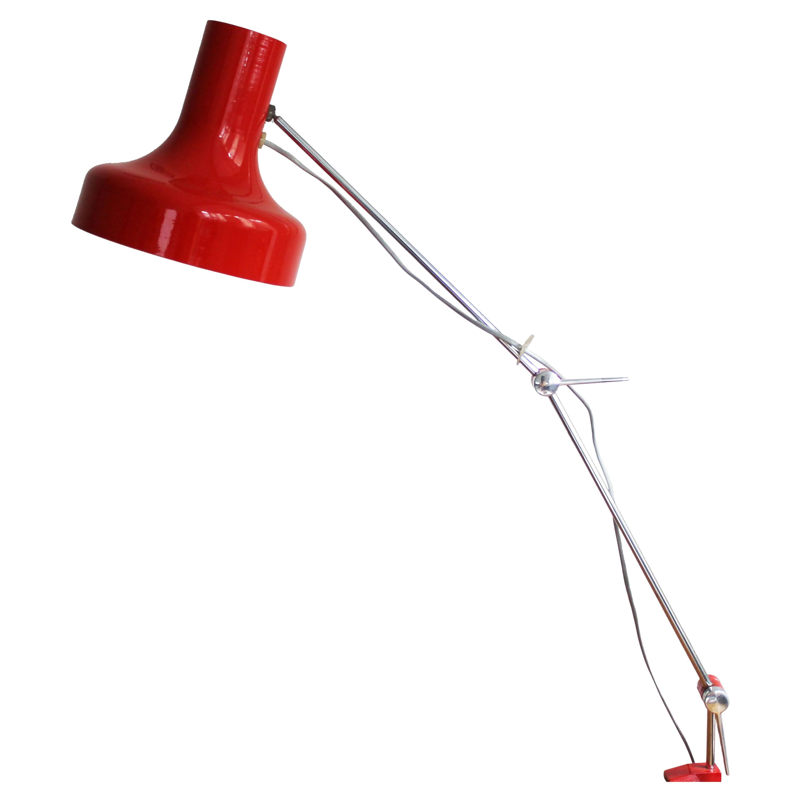 1960's Architects desk lamp by Josef Hurka for Napako For Sale