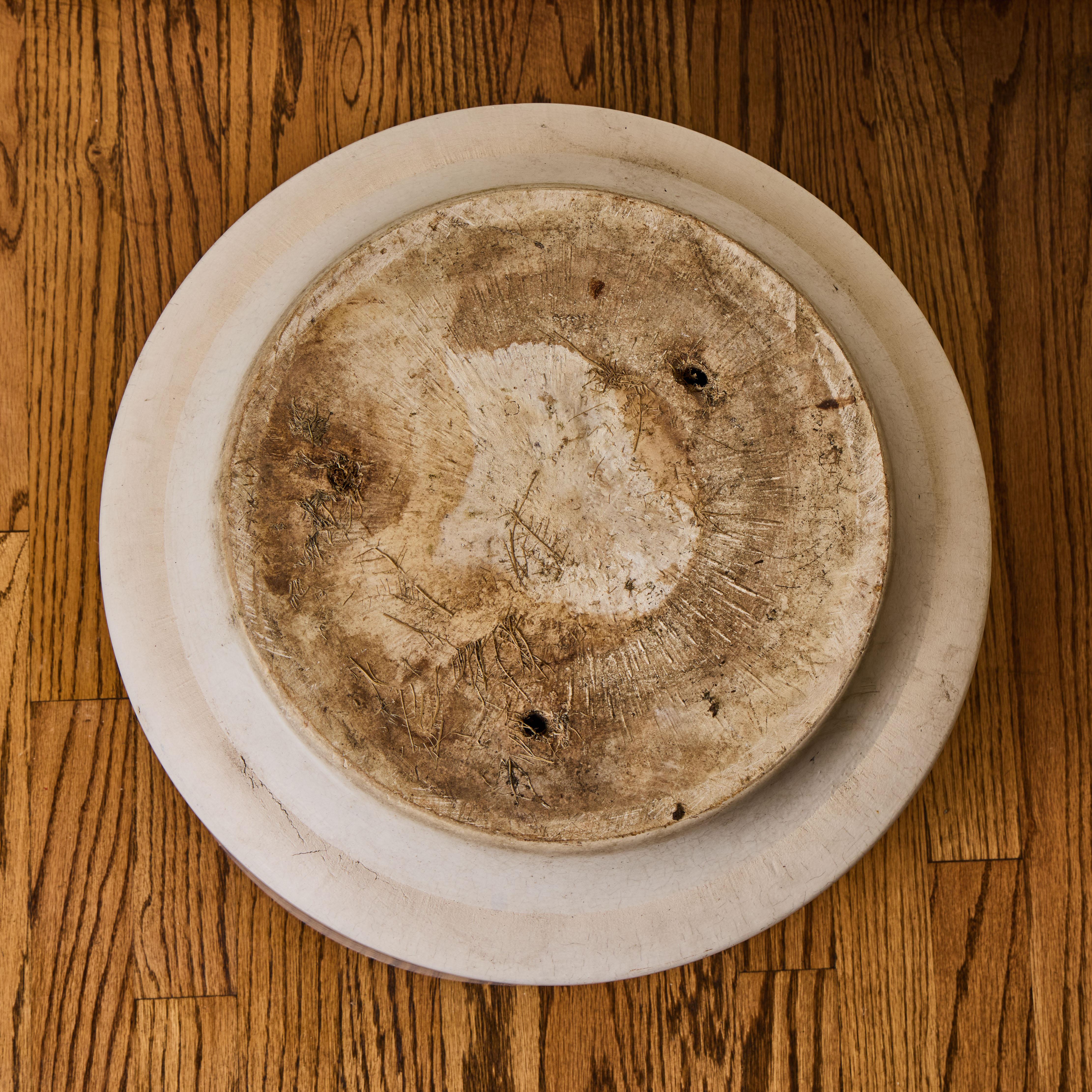 1960s Architectural Pottery White Ceramic Planter Attributed to Lagardo Tackett For Sale 5