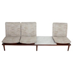 1960s Architectural Sofa Bench by Pedro Ramírez Vázquez for IRGSA