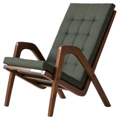 Retro 1960s armchair by Jan Vanek for Uluv