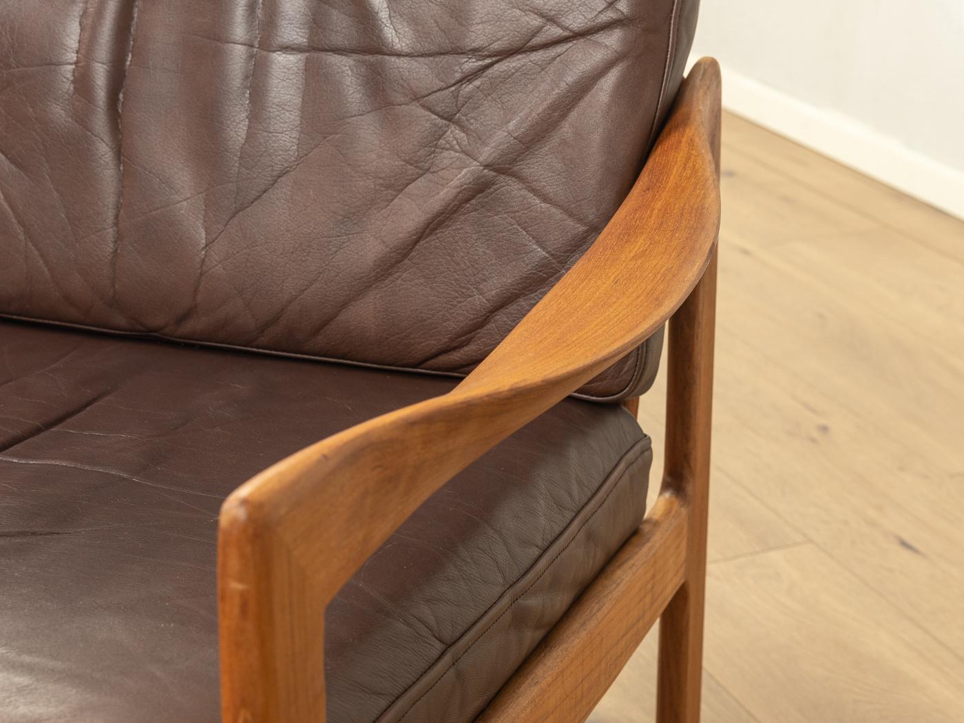 Sillón de los años 60 diseñado por Illum Wikkelsø, Made in Denmark en Bueno estado para la venta en Neuss, NW