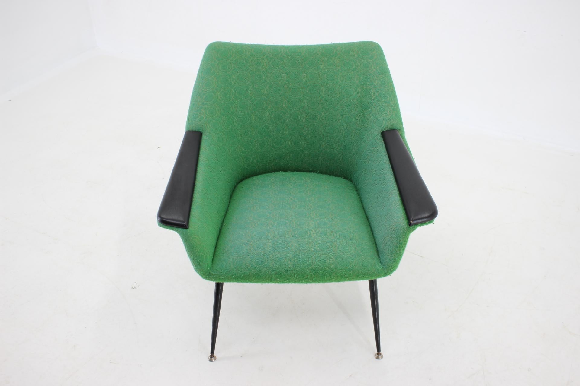 Mid-Century Modern 1960s Armchair, Italy For Sale