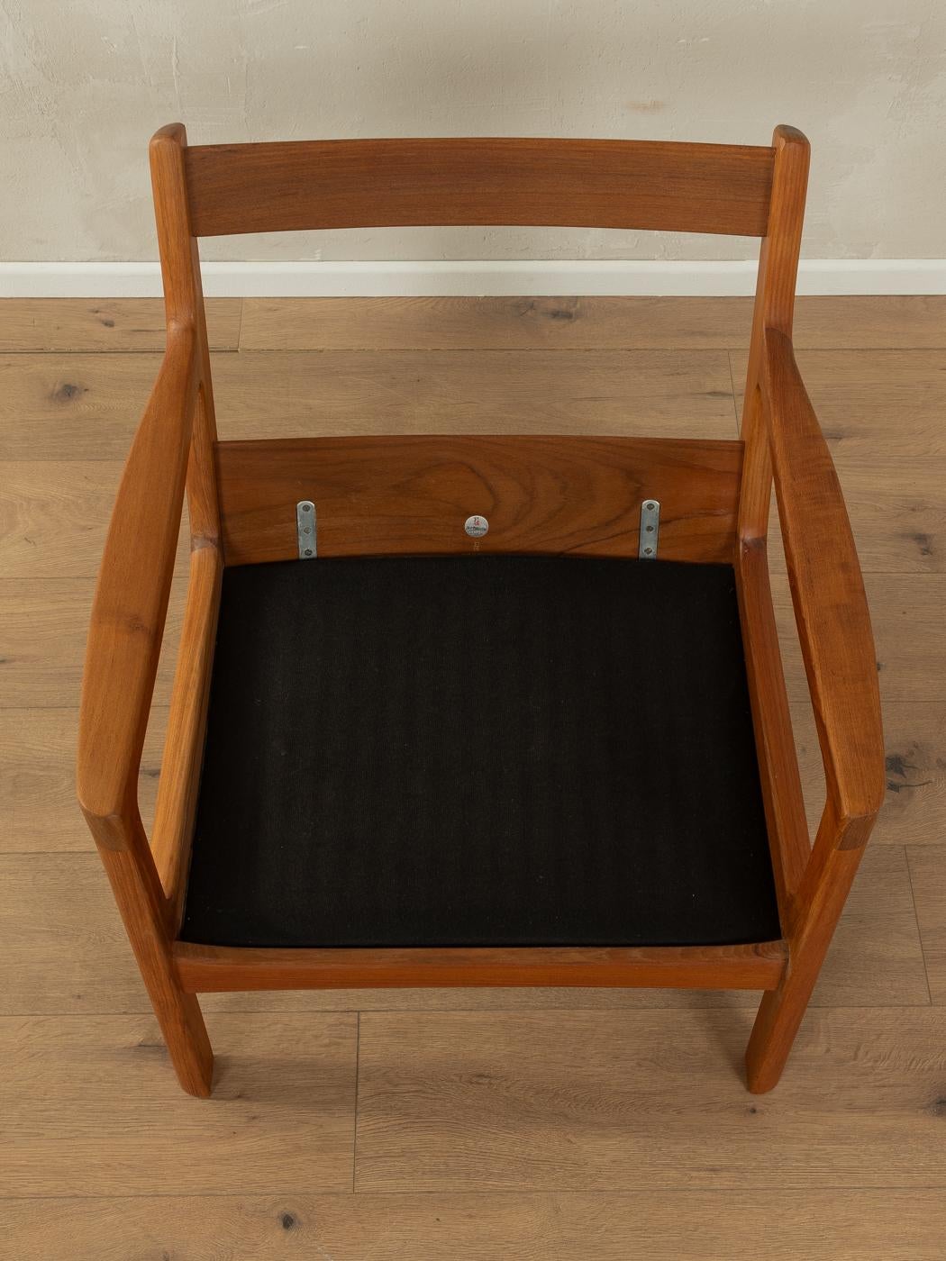 Mid-20th Century 1960s Armchair, Ole Wanscher