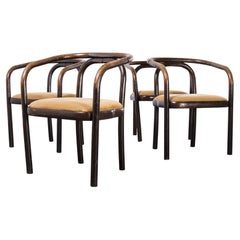 1960's Armchairs by Antonin Suman for Ton, Set of Four