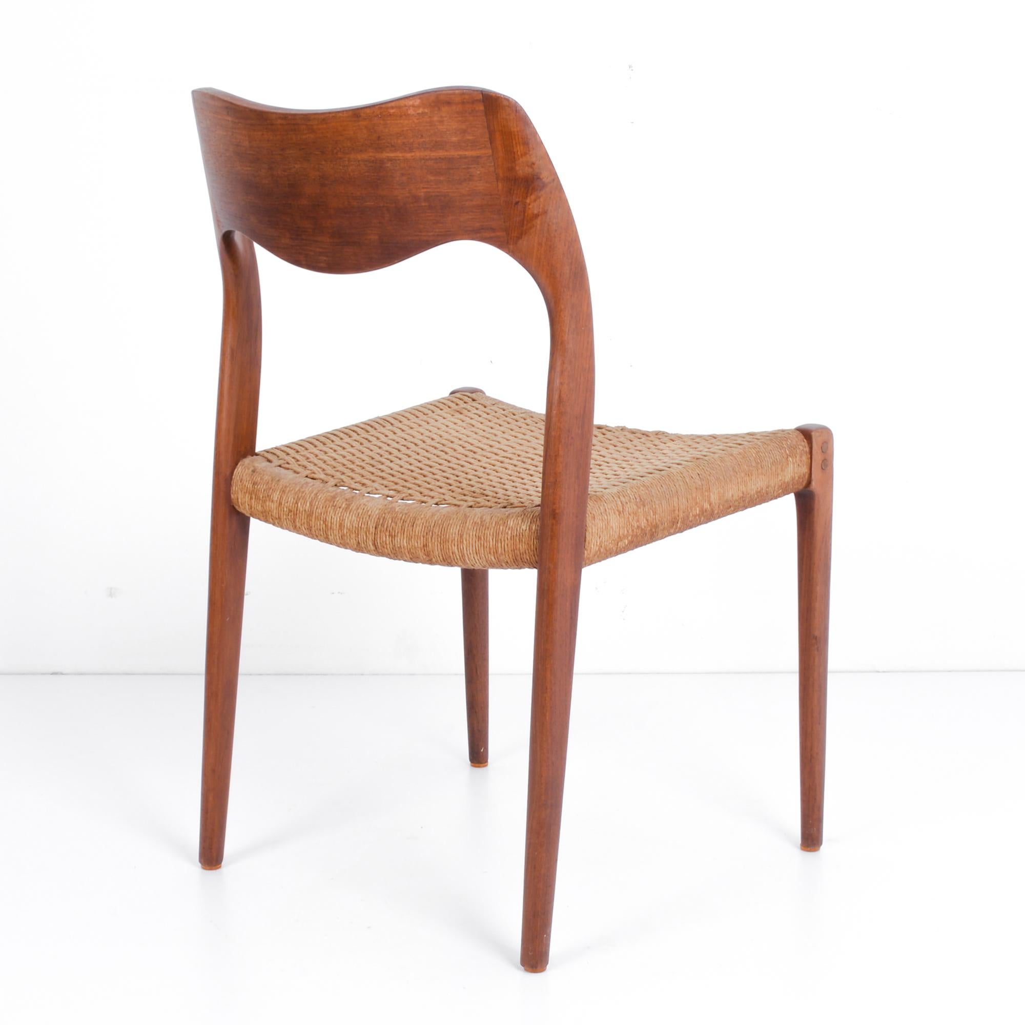 Danish 1960s Arne Hovmand-Olsen Captain’s Chair For Sale