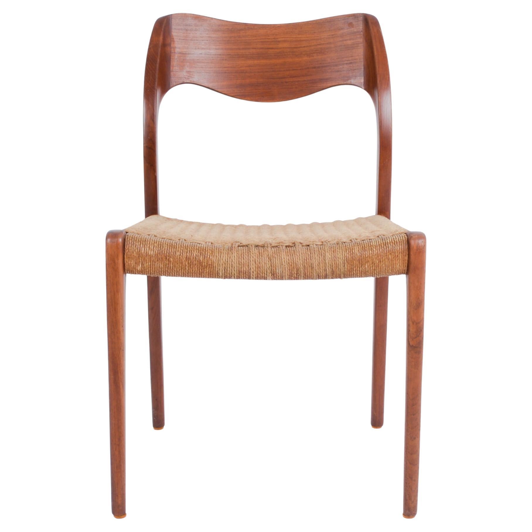 1960s Arne Hovmand-Olsen Captain’s Chair For Sale