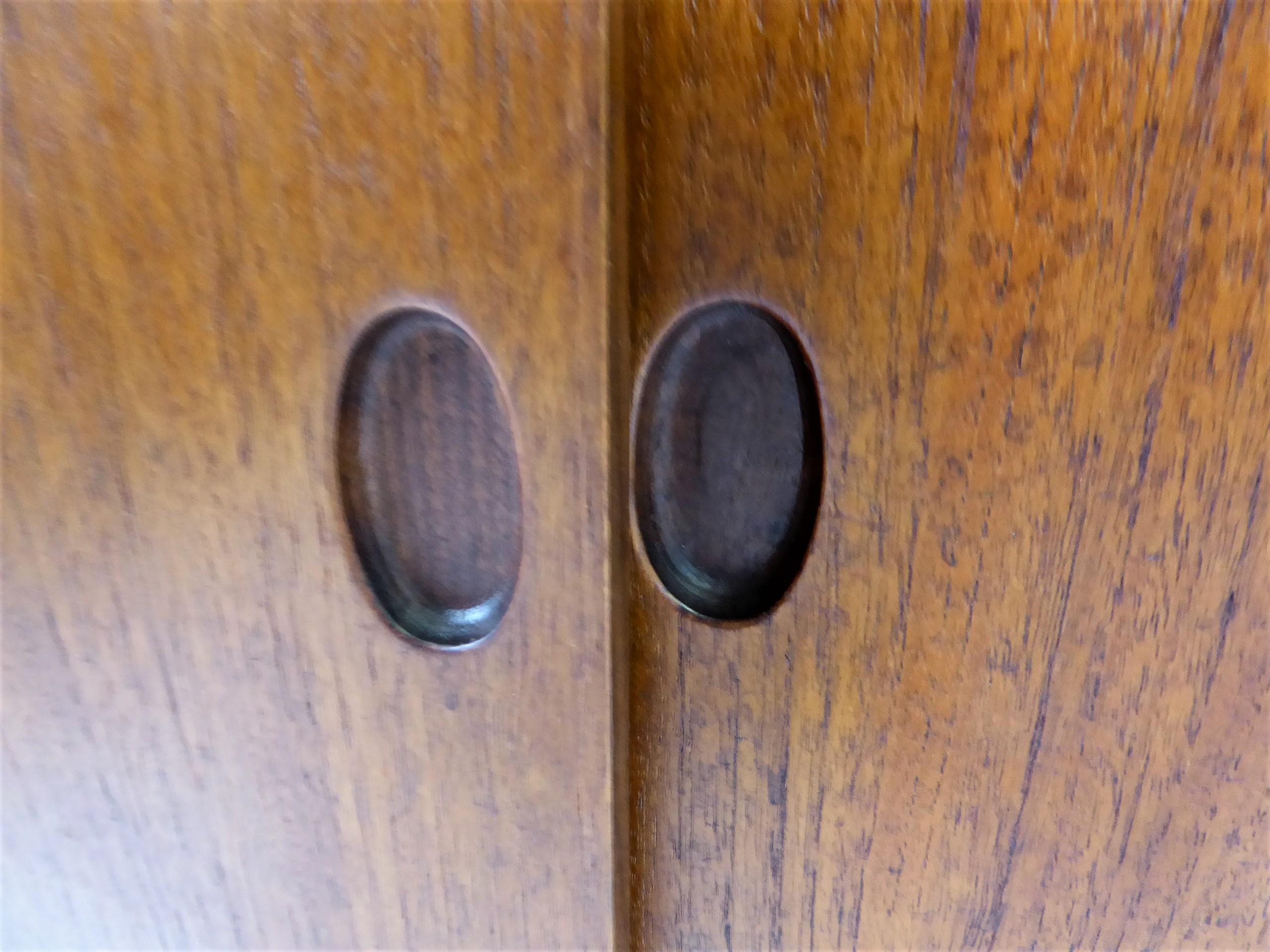 1960s Arne Hovmand Olsen Fine Teak Credenza for Selig Denmark 11