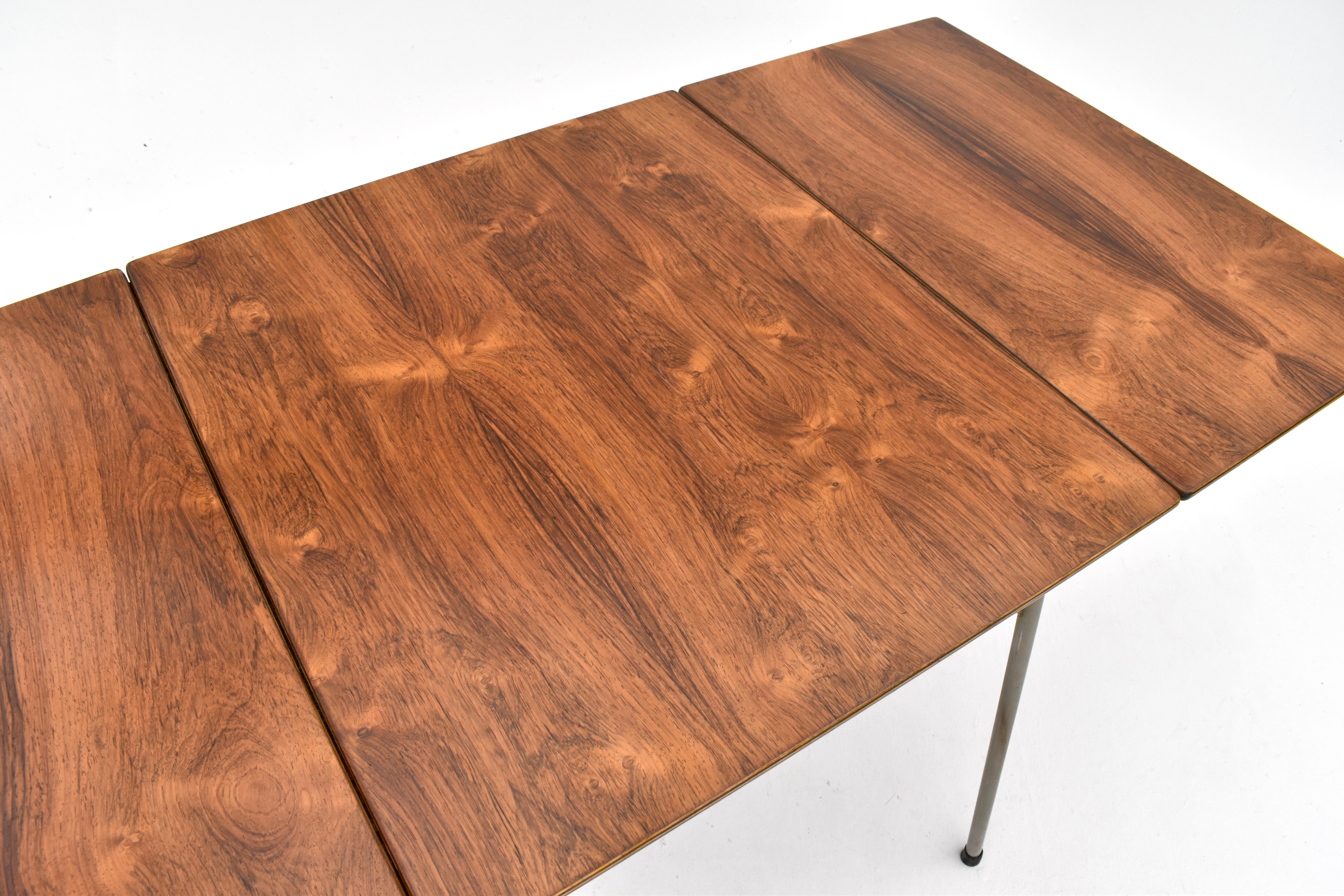 1960s Arne Jacobsen Rosewood Dining Table For Fritz Hansen en vente 5