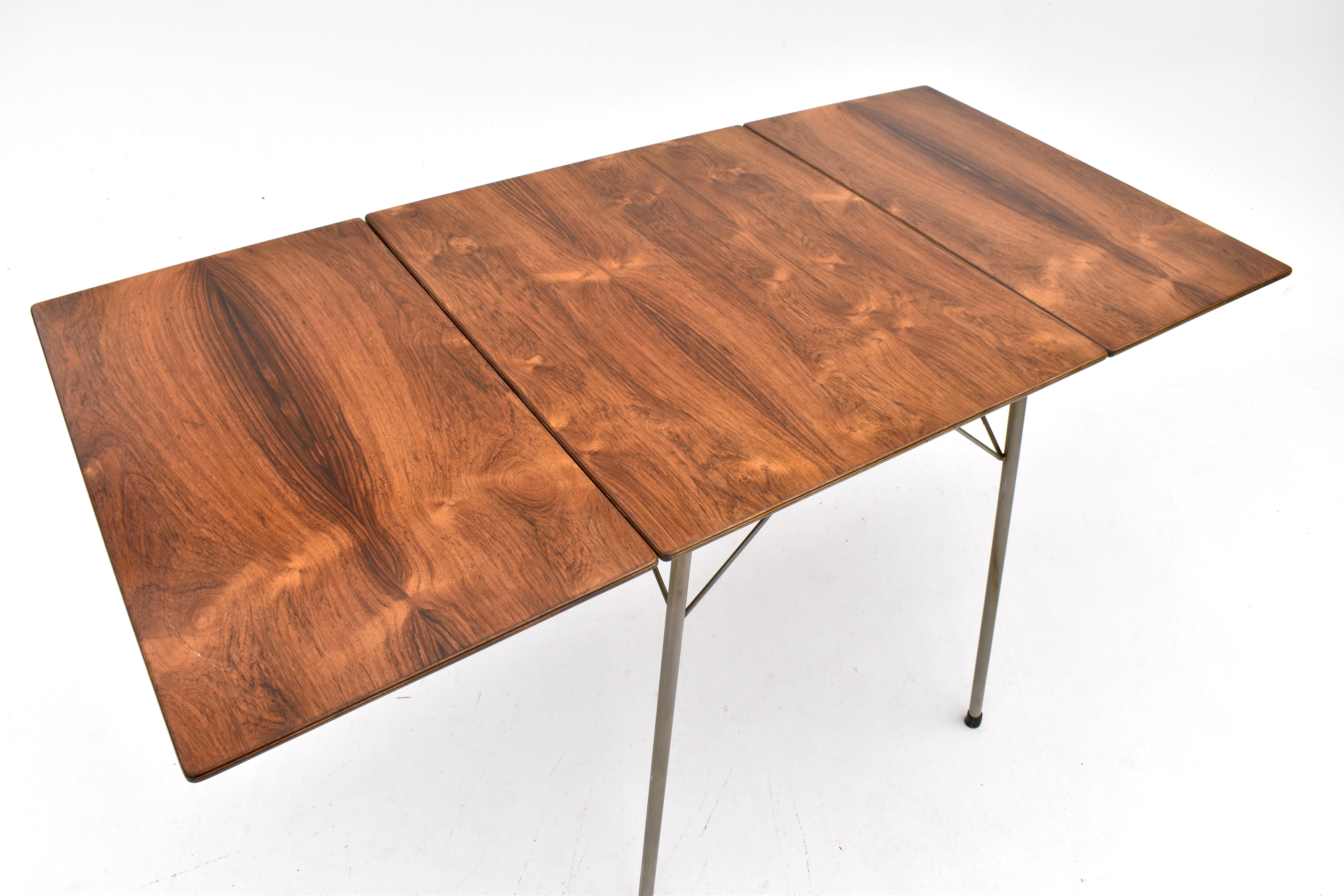 1960s Arne Jacobsen Rosewood Dining Table For Fritz Hansen en vente 6