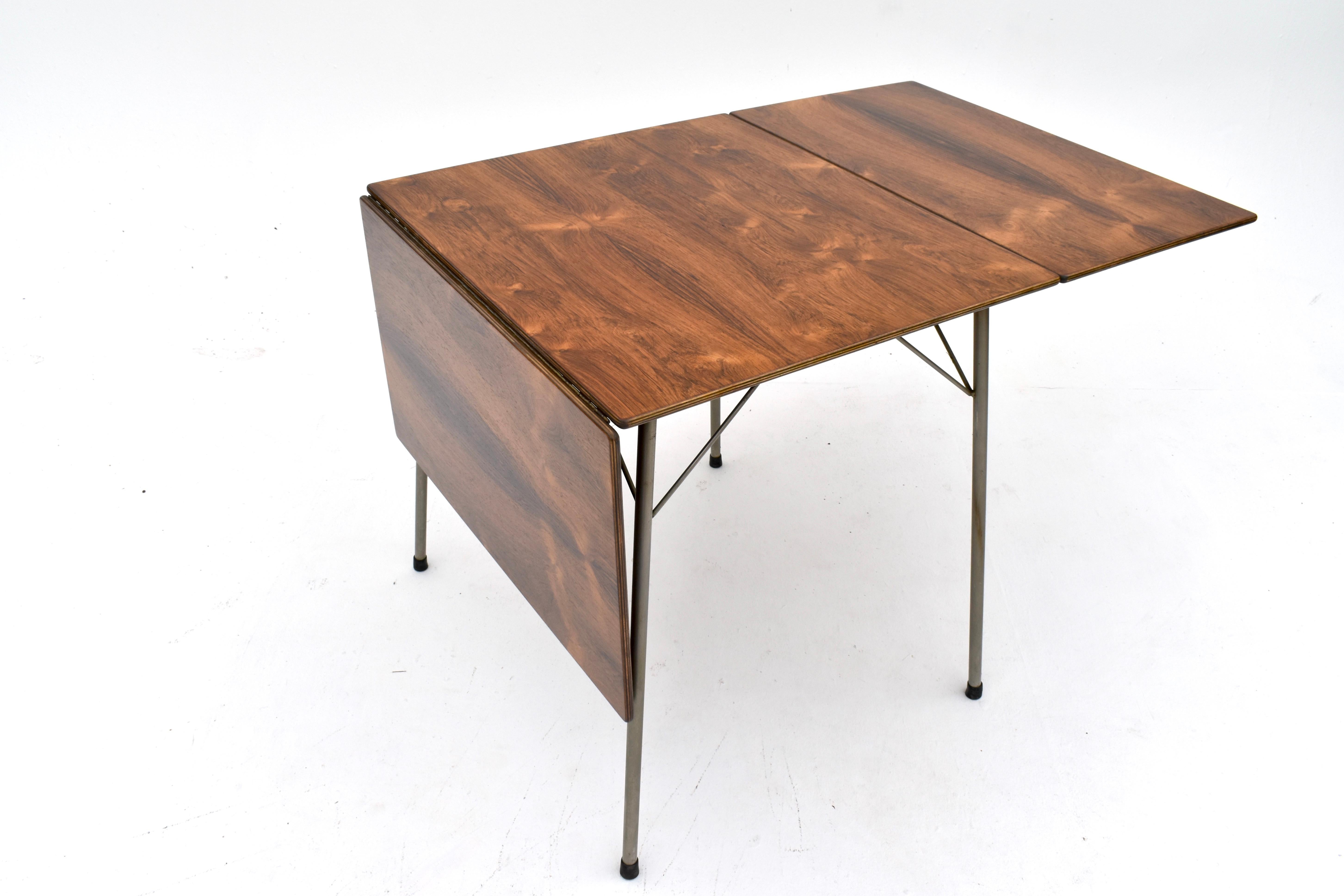 1960s Arne Jacobsen Rosewood Dining Table For Fritz Hansen en vente 8