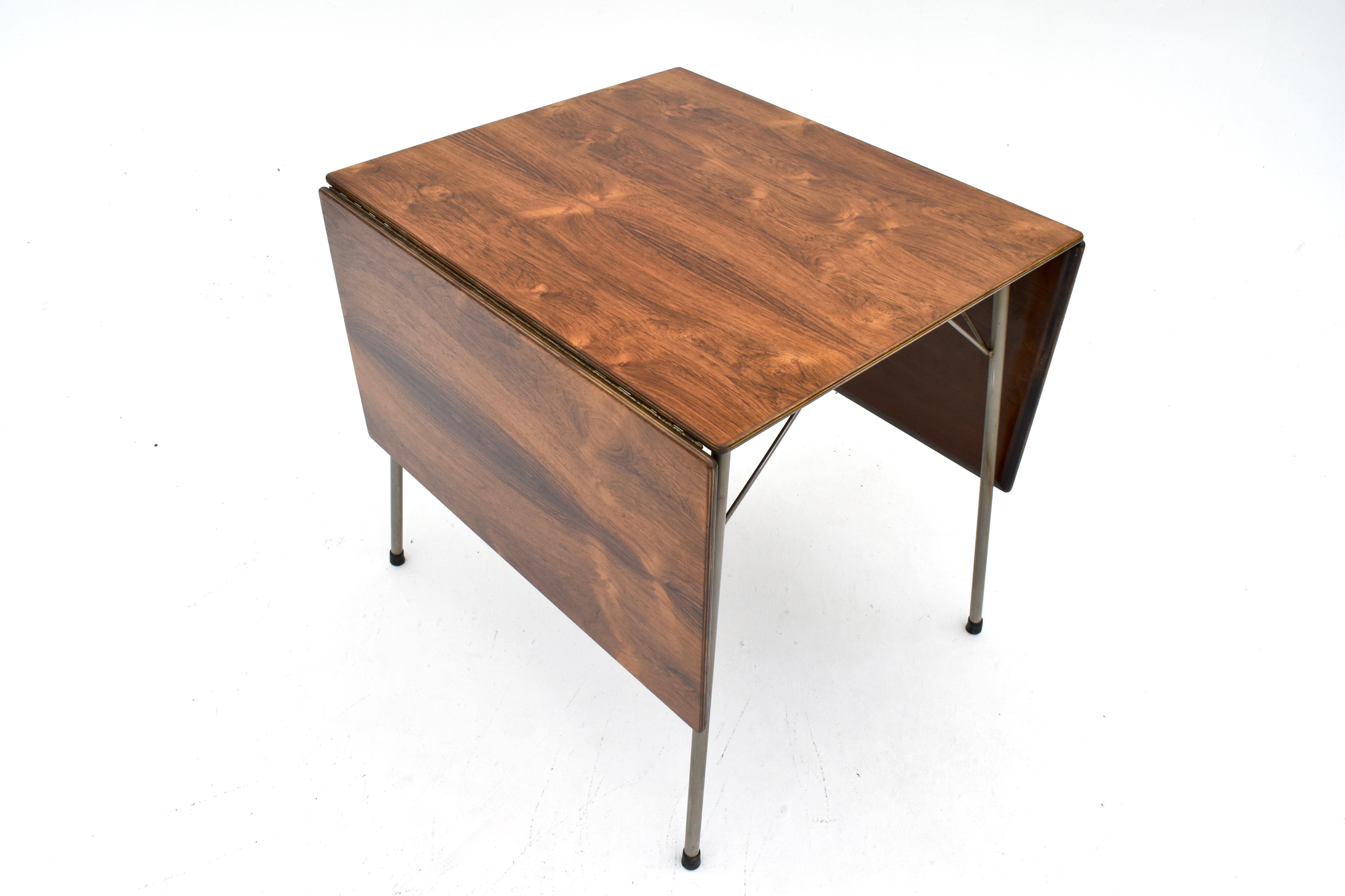 1960s Arne Jacobsen Rosewood Dining Table For Fritz Hansen en vente 9