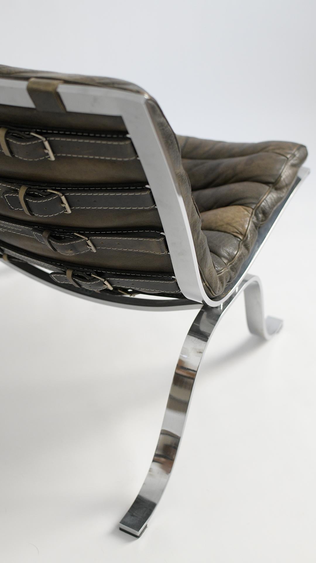 Sillón Arne Norell Ari, años 60, de Norell Möbel AB en Bueno estado para la venta en Los Angeles, CA